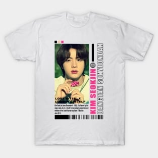 Kpop Designs Jin BTS T-Shirt